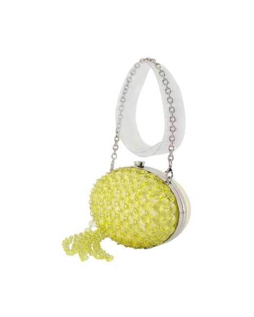 Clutches di Self-Portrait in Yellow