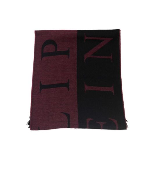 Scarves di Philipp Plein in Purple da Uomo