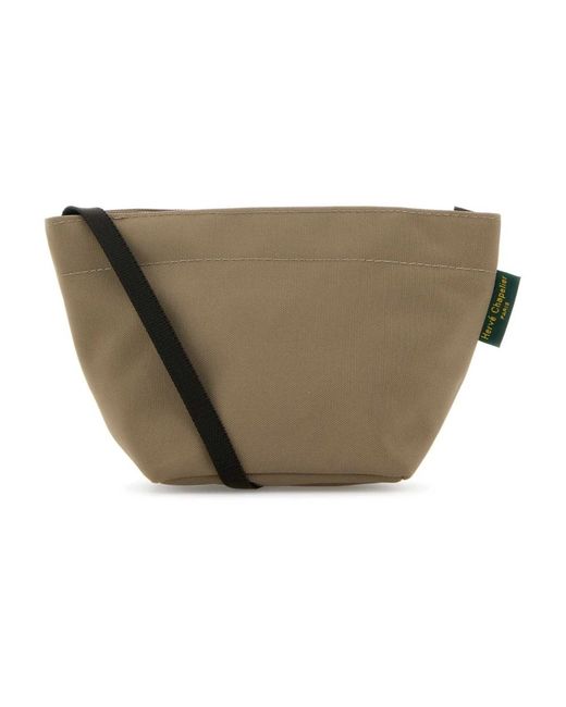 Herve Chapelier Green Shoulder Bags
