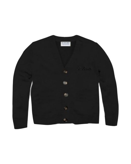 Mc2 Saint Barth Truien & Vesten ,Zwart ,Cashmere Cardigan in het Black voor heren