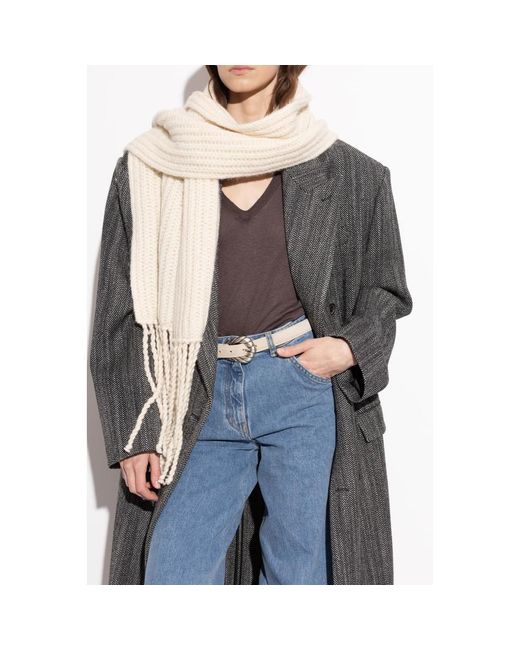 IRO Natural Fluffy Scarf