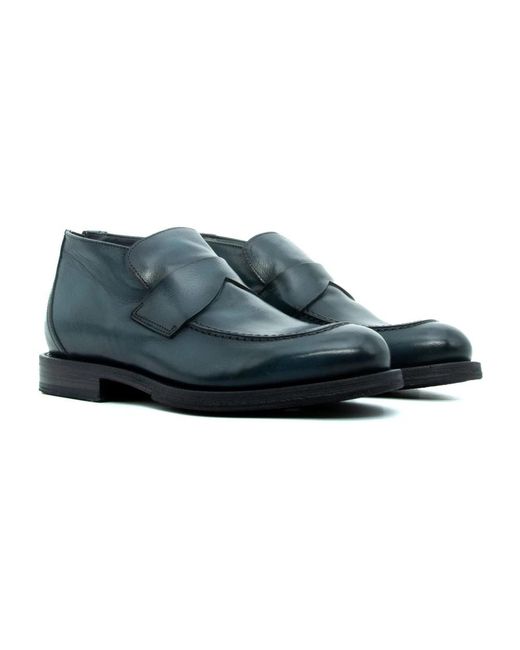 Pantanetti Blue Mokassin Stiefelette