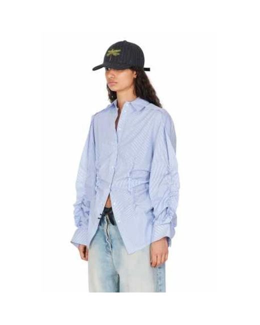 Isabel Benenato Blue Shirts