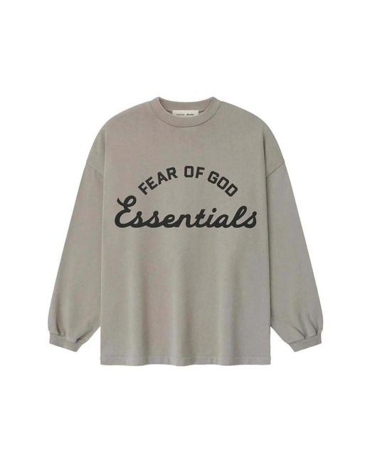 Fear Of God Gray Long Sleeve Tops for men
