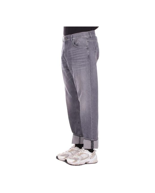 Dondup Blue Loose-Fit Jeans for men