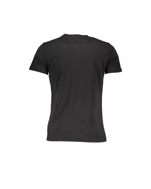 La Martina Es Baumwoll-T-Shirt mit gesticktem Logo in Black für Herren