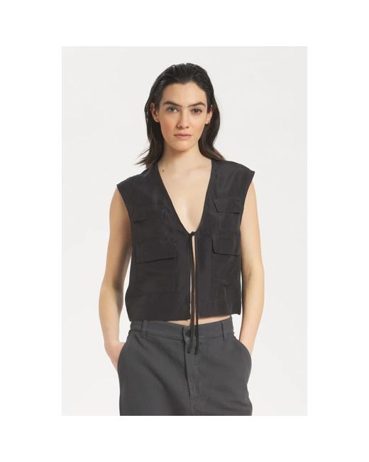 Barena Black Vests