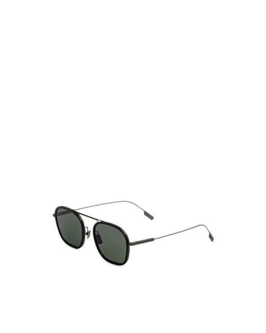 Zegna Gray Sunglasses for men