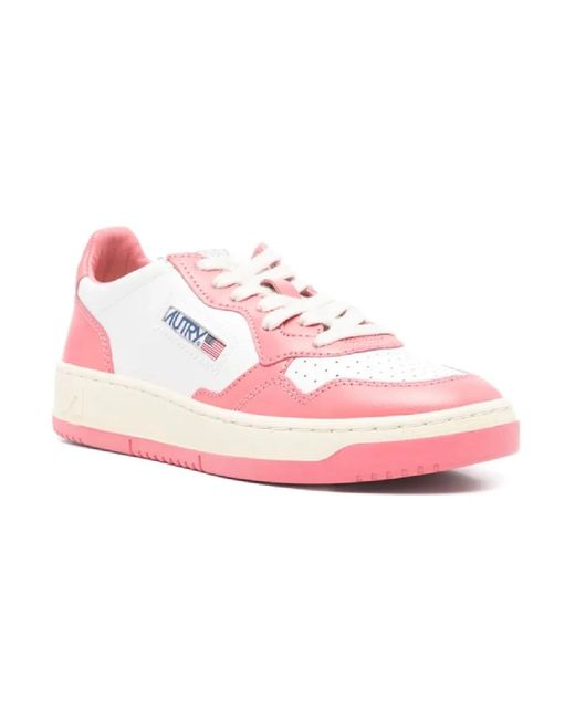 Autry Pink Sneakers