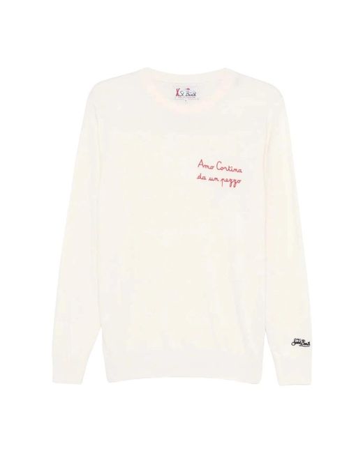 Mc2 Saint Barth Gebreide Kleding in het White voor heren