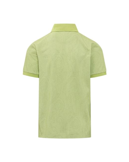 Etro Green Polo Shirts for men
