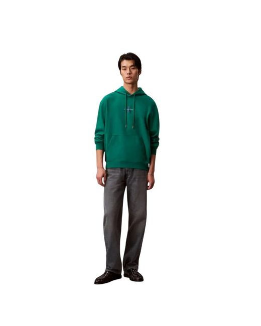 Calvin Klein Green Hoodies for men