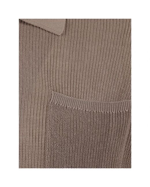 Ballantyne Brown Round-Neck Knitwear for men