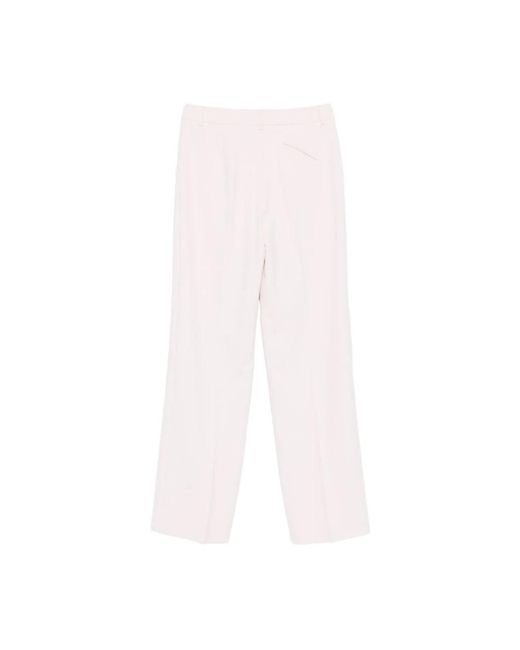 FEDERICA TOSI White Wide Trousers