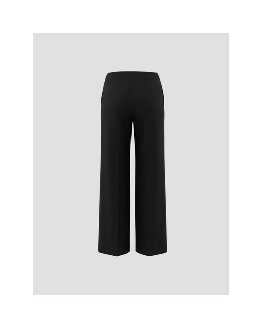 Jil Sander Black Wide Trousers