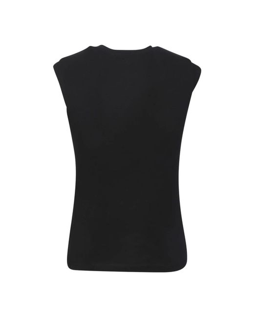 Ambush Black Sleeveless Tops