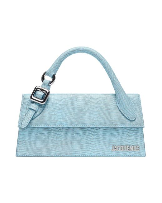 Jacquemus Blue Blaue Le Chiquito Long Boucle Tasche