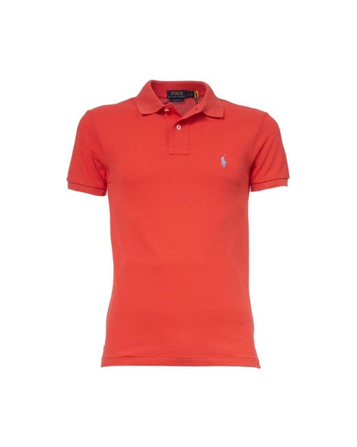 Polo Ralph Lauren Red Polo Shirts for men