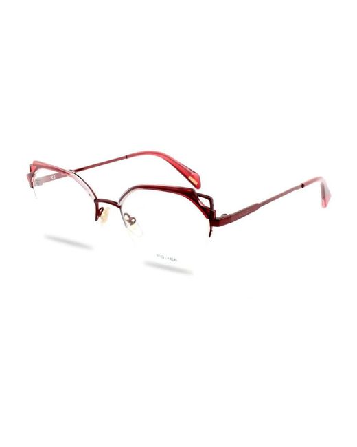 Police Red Glasses