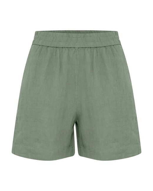 Part Two Green Short Shorts