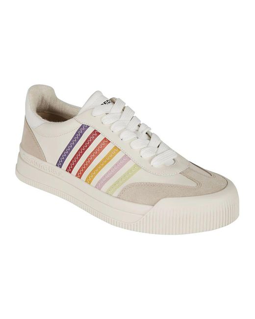DSquared² Gestreifte Boxer Sneakers in Multicolor für Herren