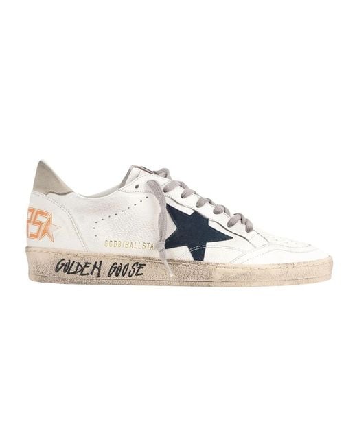 Golden Goose Deluxe Brand White Sneakers for men