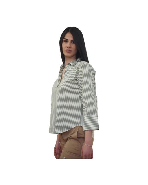 Blouses Marella en coloris Gray