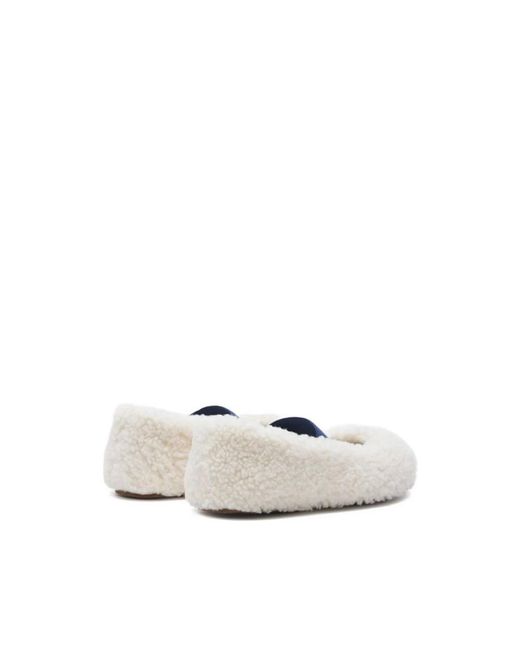 Moon Boot White Ballerinas