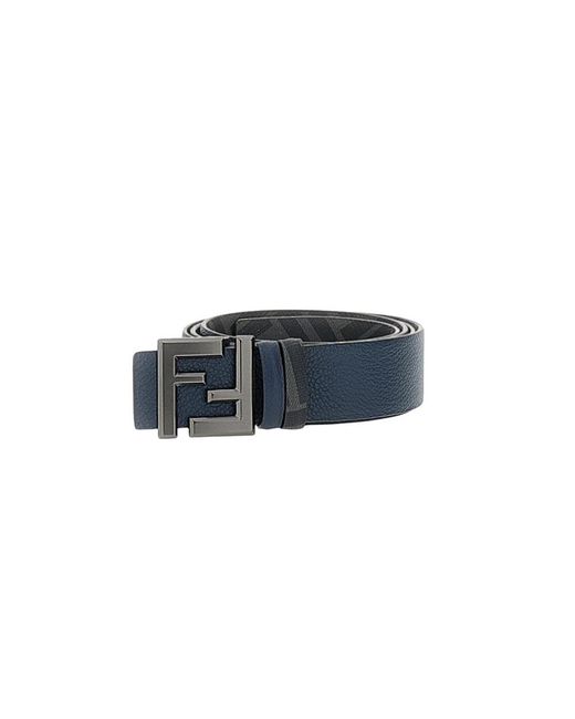 Fendi Squared Ff Belt in Black für Herren