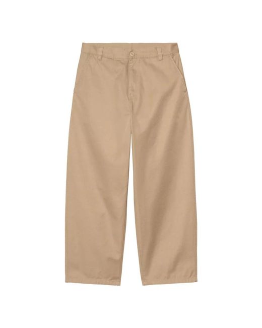 Carhartt Natural Straight Trousers for men