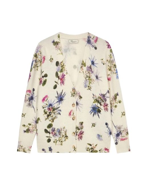 Blumarine Stijlvolle Sweaters Collectie in het Natural