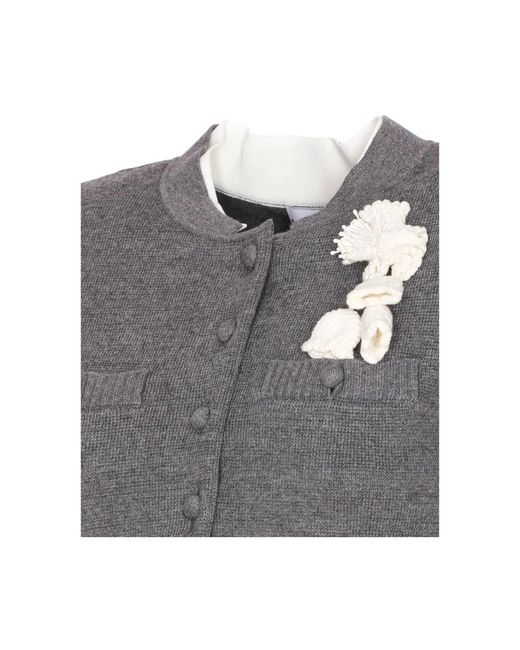 Self-Portrait Gray Cardigans