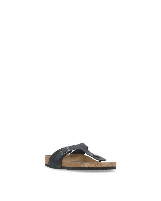 Birkenstock Black Flip Flops