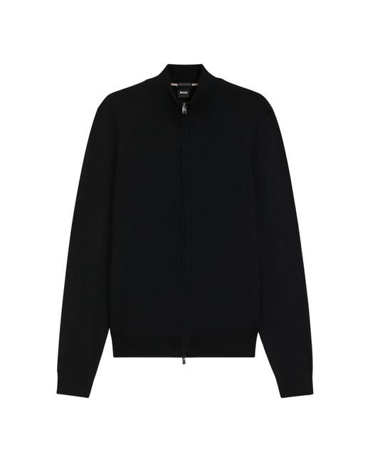 Cardigans HUGO pour homme en coloris Black