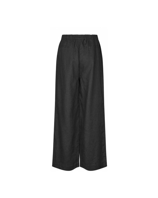 Masai Black Cropped Trousers