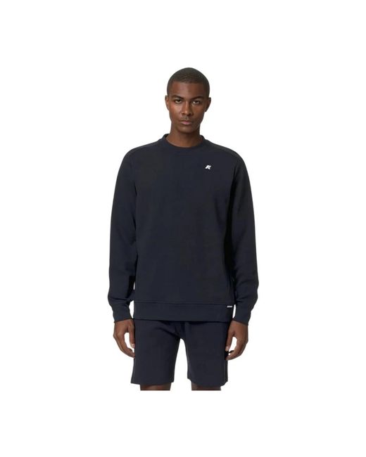 K-Way Blue Sweatshirts for men