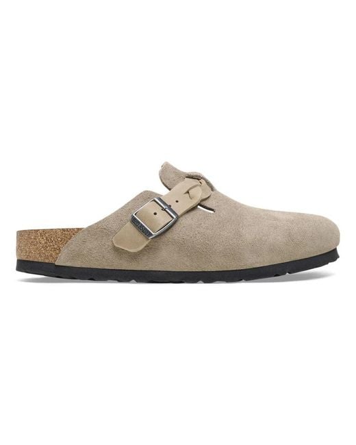 Birkenstock Gray Mules
