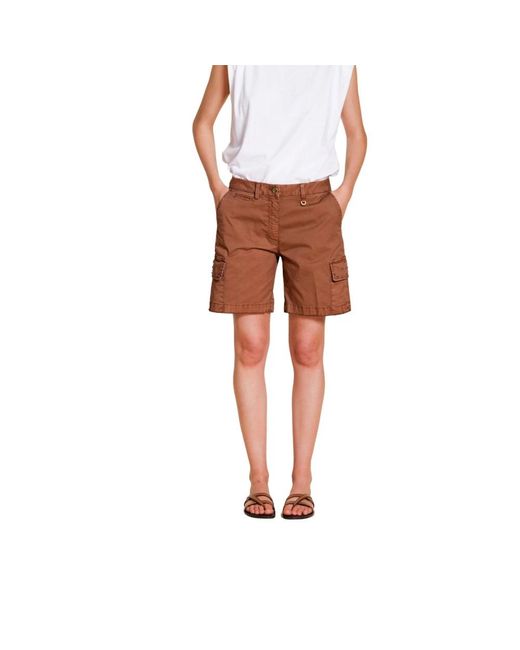 Mason's Brown Casual Shorts