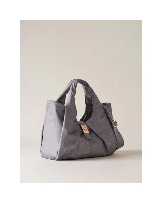 Tote Bags di Borbonese in Gray