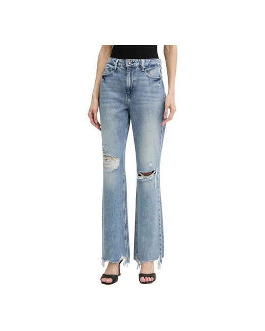 Guess Rechte Jeans in het Blue