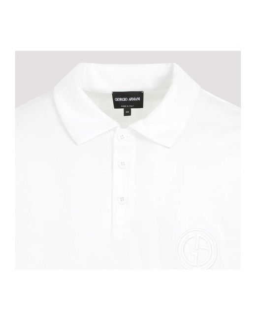 Tops > polo shirts Giorgio Armani pour homme en coloris White