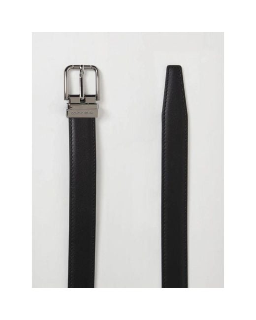 Belts di Dolce & Gabbana in Black da Uomo