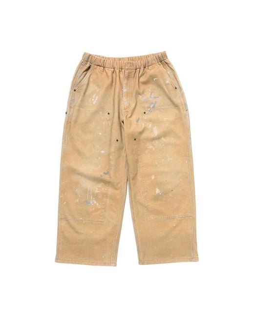 Beams Plus Natural Wide Trousers for men