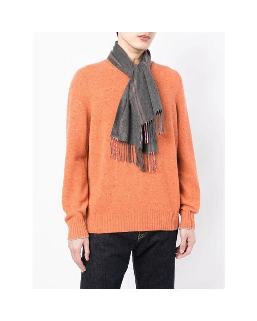 Silky Scarves di Brunello Cucinelli in Black da Uomo