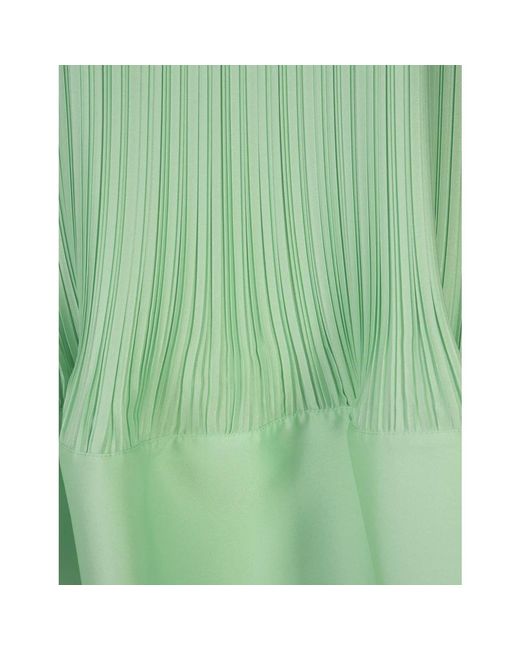 Lanvin Green Short Dresses