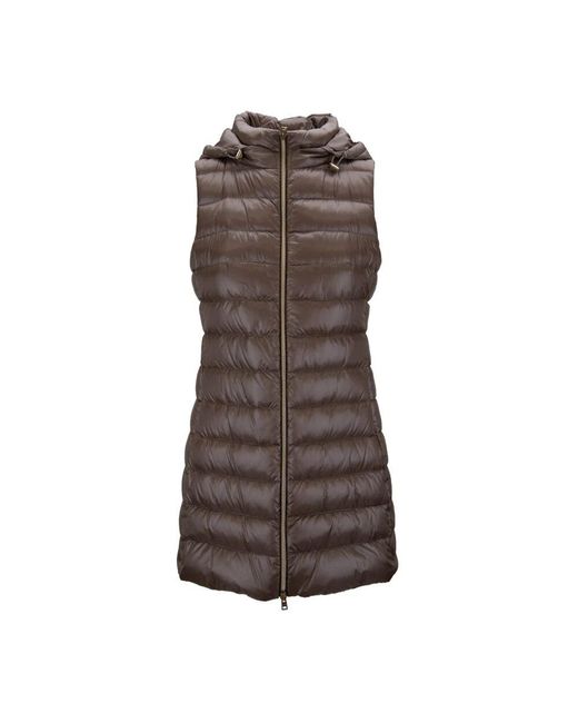 Herno Brown Vests