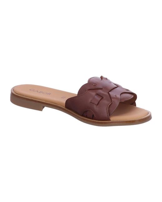 Gabor Brown Pantolette