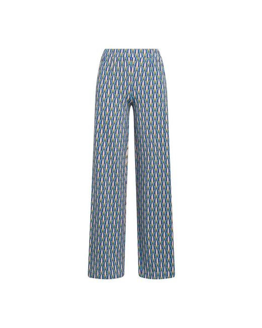 Maliparmi Blue Straight trousers