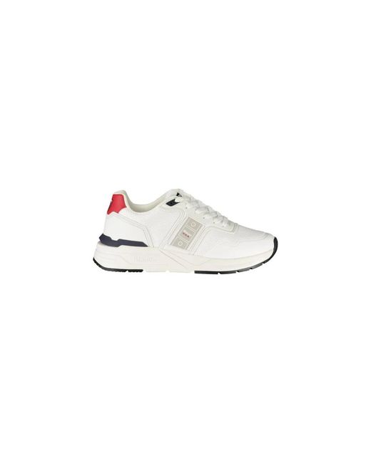 Blauer White Sneakers for men