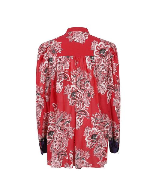 Etro Red Blouses